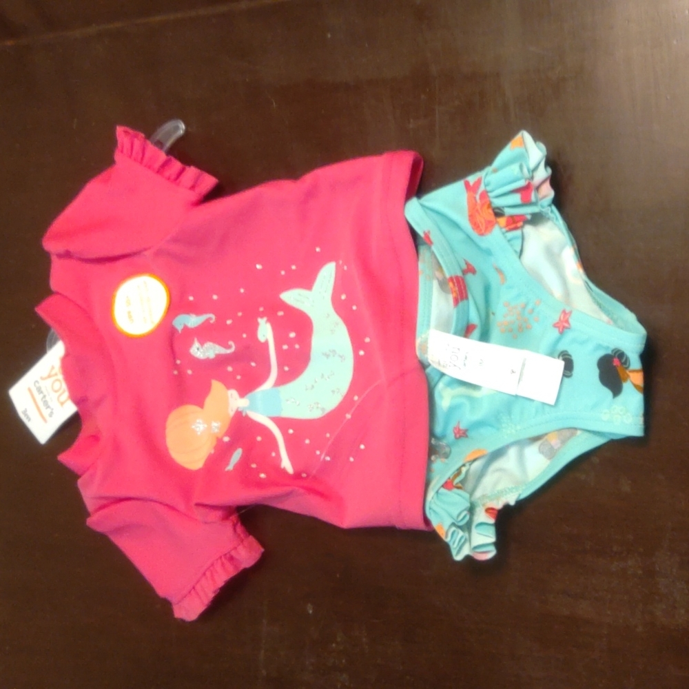 New with tag 2 piece swimsuit